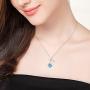 SILVER MOUNTAIN S925 Sterling Silver Music Themed Music Clef Heart Pendant Necklace Ring Earrings Bracelet Musical Jewelry for Women Girls Birthday Gift