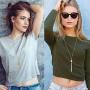 Sunmoon 6 PCS Long Pendant Necklaces for Women Simple Bar Layered Three Triangle Tassel Charm Statement Y Necklace Set Strands