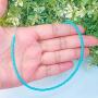 Bomine Boho Beaded Choker Necklace Handmade Turquoise Necklaces Adjustable Jewelry Chains for Women and Girls