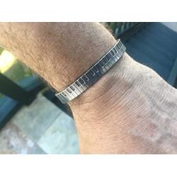 Piano Cuff Inspirational Jewelry Bracelet - Great Gift for Teachers, Musicians, and Music Students By Whitney Howard Designs