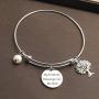 Gift for Grandma My Greatest Blessings Call Me Grammy,Nana,Gigi,Mimi Bracelet Family Tree Wire Bracelet Grandmother Jewelry for Mothers Day