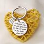Babysitter Gift Thank You for Always Caring and Always Being There Keychain Appreciation Gift Nanny Thank You Gift