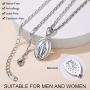 GoldChic Jewelry Miraculous Medal Oval Pendant Necklace- Available in 3 Color Gold/Black/Silver for Men Women(adjusts to 18 or 22 inch)--with Gift Box