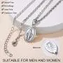 GoldChic Jewelry Miraculous Medal Oval Pendant Necklace- Available in 3 Color Gold/Black/Silver for Men Women(adjusts to 18 or 22 inch)--with Gift Box