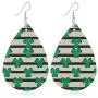 8 Pairs St. Patricks Day Faux Leather Dangle Earrings Set Green Clover Teardrop Dangle Earrings Lightweight Saint Patricks Day Festival Decor Earring Jewelry Gift for Women Girls 8 Pairs St. Patricks Day Faux Leather Dangle Earrings Set Green Clover Teardrop Dangle Earrings Lightweight Saint Patricks Day Festival Decor Earring Jewelry Gift for Women Girls