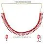Efulgenz Indian Bollywood Gold Plated Crystal Rhinestone CZ Wedding Bridal Choker Necklace Earring Jewellery Set Efulgenz Indian Bollywood Gold Plated Crystal Rhinestone CZ Wedding Bridal Choker Necklace Earring Jewellery Set