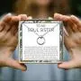 Soul Sisters Necklace - Best Friend Gift Jewelry, Long Distance, Friends Forever, Present Heartfelt Card & Jewelry Gift ideas for Birthday, Holidays & More