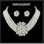 Audrey Hepburn style Faux Pearl Necklace Set Strand Ear clip Wedding Breakfast at Tiffanys for Women NL-001 Audrey Hepburn style Faux Pearl Necklace Set Strand Ear clip Wedding Breakfast at Tiffanys for Women NL-001