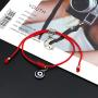 Evil Eye Bracelet, Red Bracelet for Protection Evil Eye Adjustable Jewelry for Women Baby Amulet Hamsa Bracelet Anklet Blue Kids Alex and Ani Mal De Ojo Bracelets Pulseras Rojas De Protección 4 Pack