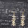 BAUNA Multiplication Subtraction Dangle Stud Earring Mathematics Symbol Earrings For Math Enthusiasts Teachers