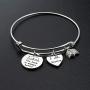 Book Lover Bracelet Literary Jewelry The Book is Always Better I Love Reading Charm Bangle Writers Author Student Librarian Gift