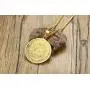 MEALGUET Gold Plated Stainless Steel The All-Seeing-Eye Illuminati Eye of Providence Pyramid Pendant Necklace with 24'' Chain MEALGUET Gold Plated Stainless Steel The All-Seeing-Eye Illuminati Eye of Providence Pyramid Pendant Necklace with 24'' Chain