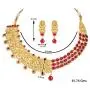 Aheli Necklace Earrings Set Indian Wedding Traditional Ethnic Fashion Jewelry for Women Aheli Necklace Earrings Set Indian Wedding Traditional Ethnic Fashion Jewelry for Women