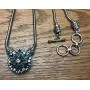 Snap Jewelry Toggle Necklace Silver Plated Length 20'' fits 18-20mm Standard Size Ginger Charms My Prime Gifts Snap Jewelry Toggle Necklace Silver Plated Length 20'' fits 18-20mm Standard Size Ginger Charms My Prime Gifts