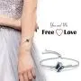 GEORGE · SMITH Birthday Gift Butterfly Crystal Bangle Bracelet for Women Sliver Tone Adjustable Charms Bracelets Women Valentines Day Butterfly Gifts with Elegant Jewelry Box