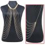 JOJO & LIN 2021 New Gold Body Chain Harness Adjustable with Fine Chain Multirow Necklace Gold Chain Necklace Chain Jewelry Chains for Women