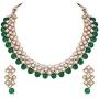 Aheli Stylish Bollywood Wedding Party Wear Necklace Earring Set Indian Ethnic Traditional Jewelry for Women