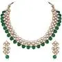 Aheli Stylish Bollywood Wedding Party Wear Necklace Earring Set Indian Ethnic Traditional Jewelry for Women