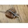 PJ Jewelry Inverted Pentagram Cross Necklace Stainless Steel Upside Down Lucifer Satan Satanic Symbol Pendant