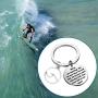 Gzrlyf Ocean Wave Keychain Inspiration Beach Gifts for Beach Lover Ocean Lover Surfer Waves are Inspiring