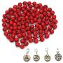BALIBALI 8MM 108 Mala Beads Necklace Semi-Precious Gem Stones Mala Meditation Necklace 108 Hand Knotted Japa Yoga Beaded Necklace