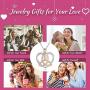 Celtic Necklace for Women Sterling Silver Heart Pendant Necklaces Good Luck Irish Celtic Knot Jewelry Gifts