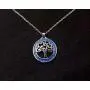 DMOMSA Exquisite Gemstone Blue Tree of Life Pendant Lucky Necklace Charm Jewelry Suitable for Womens Birthday Gifts, Valentines Day, Mothers Day DMOMSA Exquisite Gemstone Blue Tree of Life Pendant Lucky Necklace Charm Jewelry Suitable for Womens Birthday Gifts, Valentines Day, Mothers Day