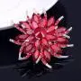 seven wolves Womens Austrian Crystal Brooch Wedding Flower Leaf Bouquet Brooch seven wolves Womens Austrian Crystal Brooch Wedding Flower Leaf Bouquet Brooch