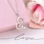 JLYY Horse Pendant Lovely Animal Necklace Sterling Silver Jewelry Gift for Friend Sister Women Girls