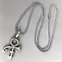 Male Female Soapstone Love Sex Icon Symbol Sign Prince Pewter Unisex Womens Mens Boys Girls Pendant Necklace Medallion Lucky Charm protection amulet for Men Women W Silver Ball Chain Male Female Soapstone Love Sex Icon Symbol Sign Prince Pewter Unisex Womens Mens Boys Girls Pendant Necklace Medallion Lucky Charm protection amulet for Men Women W Silver Ball Chain