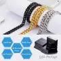 Jewelry Kingdom 1 Chain Necklace Cuban Link Chain Gold Miami Necklace Stainless Steel Necklace for Mens Jewelry, 6MM,18-32'' Long Jewelry Kingdom 1 Chain Necklace Cuban Link Chain Gold Miami Necklace Stainless Steel Necklace for Mens Jewelry, 6MM,18-32'' Long