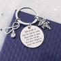 FUSTMW RN Nurse Keychain Gift RN Graduate Gifts Registered Nurse Gifts Medical Jewelry RN Charm Take Pride in How Far You Have Come Nurse Inspirational Gifts …