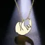 Q﹠YFH Sloth Necklace Gifts Silver Cute Animal Pendant Necklace Gift for Women Teen Girls Q﹠YFH Sloth Necklace Gifts Silver Cute Animal Pendant Necklace Gift for Women Teen Girls