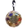 Loypi Chakra Orgonite Energy Crystal Pendant Resin Jewelry Handcraft Pendant Gathering Wealth Brings Good Luck Woman Necklace