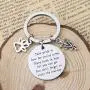 FUSTMW Veterinarian Graduation Gift Vet Tech Keychain Veterinarian Tech Nurse Gift Veterinarian Charms Jewelry Veterinary Gift Take Pride in How Far You Have Come