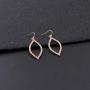 Marquise Dangle Drop Earrings for Women Girls, Womens Pave Rhinestone Lightweight Drop Earrings