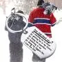 BEKECH Hockey Dad Gifts Ice Hockey Keychain Sport Dad Thank You Gift Dear Dad Thank You for Teaching Me to Skate Fathers Day Hockey Gifts for Dad from Daughter Son