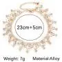 Aineecy Rhinestone Tassel Beads Anklet Multilayer Bohemian Circle Link Cubic Zircon Bead Statement Anklet Bracelet for Women Girls Seaside Beach Foot Jewelry Aineecy Rhinestone Tassel Beads Anklet Multilayer Bohemian Circle Link Cubic Zircon Bead Statement Anklet Bracelet for Women Girls Seaside Beach Foot Jewelry