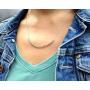 EFYTAL 25th Birthday Gifts for Women, Sterling Silver Necklace, 25 beads for 25 Year Old woman Jewelry Gift Idea