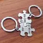 Couples Gifts Necklace Keychain His Crazy Her Weirdo Couples Neckalce Keychains Personalized Couples Jewelry Set