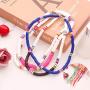 MUYOU Boho Choker Necklace for Women African Heishi Bead Necklace Choker Surfer Necklace Summer Beach Necklaces for Women Girls