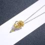 Sunflower Necklace Anklet bracelet Earrings Ring - S925 Sterling Silver Jewelry Heart Pendant For Women Girls You Are My Sunshine