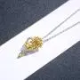 Sunflower Necklace Anklet bracelet Earrings Ring - S925 Sterling Silver Jewelry Heart Pendant For Women Girls You Are My Sunshine