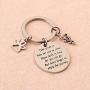 FUSTMW Veterinarian Graduation Gift Vet Tech Keychain Veterinarian Tech Nurse Gift Veterinarian Charms Jewelry Veterinary Gift Take Pride in How Far You Have Come