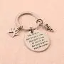 FUSTMW Veterinarian Graduation Gift Vet Tech Keychain Veterinarian Tech Nurse Gift Veterinarian Charms Jewelry Veterinary Gift Take Pride in How Far You Have Come
