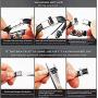 Dcfywl731 Fashion 12 Twelve Constellations Hand Woven Leather Bracelet and Moon Pendant Necklace Zodiac Sign Jewelry Set