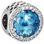 PANDORA Silver Bead 791725NBS woman zircons