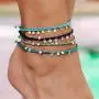 kelistom Waterproof Handmade Anklet Set for Women Bohemian Braided String Rope Bead Chain Ankle Bracelet Hawaii Adjustable Beach Foot Jewelry kelistom Waterproof Handmade Anklet Set for Women Bohemian Braided String Rope Bead Chain Ankle Bracelet Hawaii Adjustable Beach Foot Jewelry