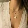 Rhinelife Layered Dainty Circle Chokers Necklace Y Pendant Handmade 14K Gold Plated Rectangle Bar Long Necklace for Women Simple Boho Jewelry Gift Rhinelife Layered Dainty Circle Chokers Necklace Y Pendant Handmade 14K Gold Plated Rectangle Bar Long Necklace for Women Simple Boho Jewelry Gift