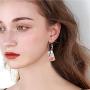 GUOXIAOMEI Hot Creative 4 pairs Unique Bubble Tea Drop Earrings for Women Personality Milk Tea Drink Earring Funny Party Jewelry Girl Gift